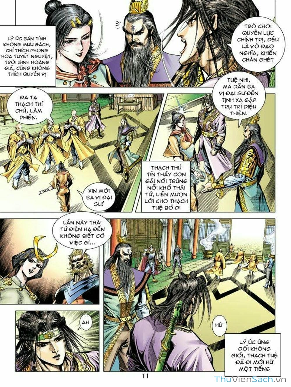 Truyện Tranh Thiên Tử Truyền Kỳ: Như Lai Thần Chưởng trang 2