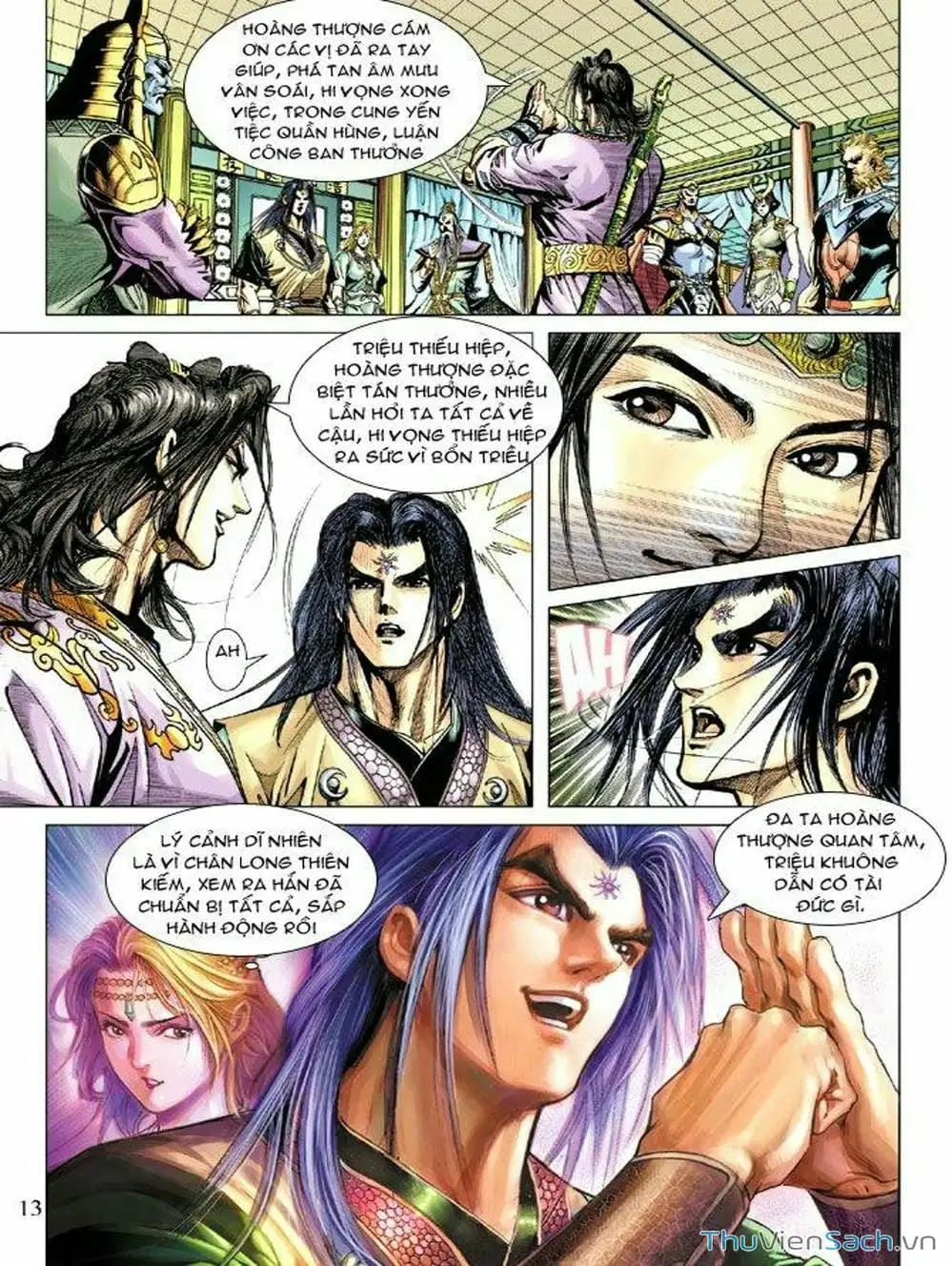 Truyện Tranh Thiên Tử Truyền Kỳ: Như Lai Thần Chưởng trang 2