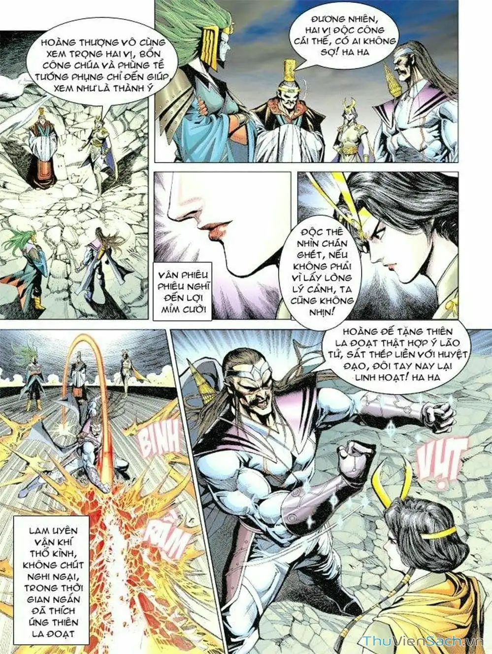 Truyện Tranh Thiên Tử Truyền Kỳ: Như Lai Thần Chưởng trang 2