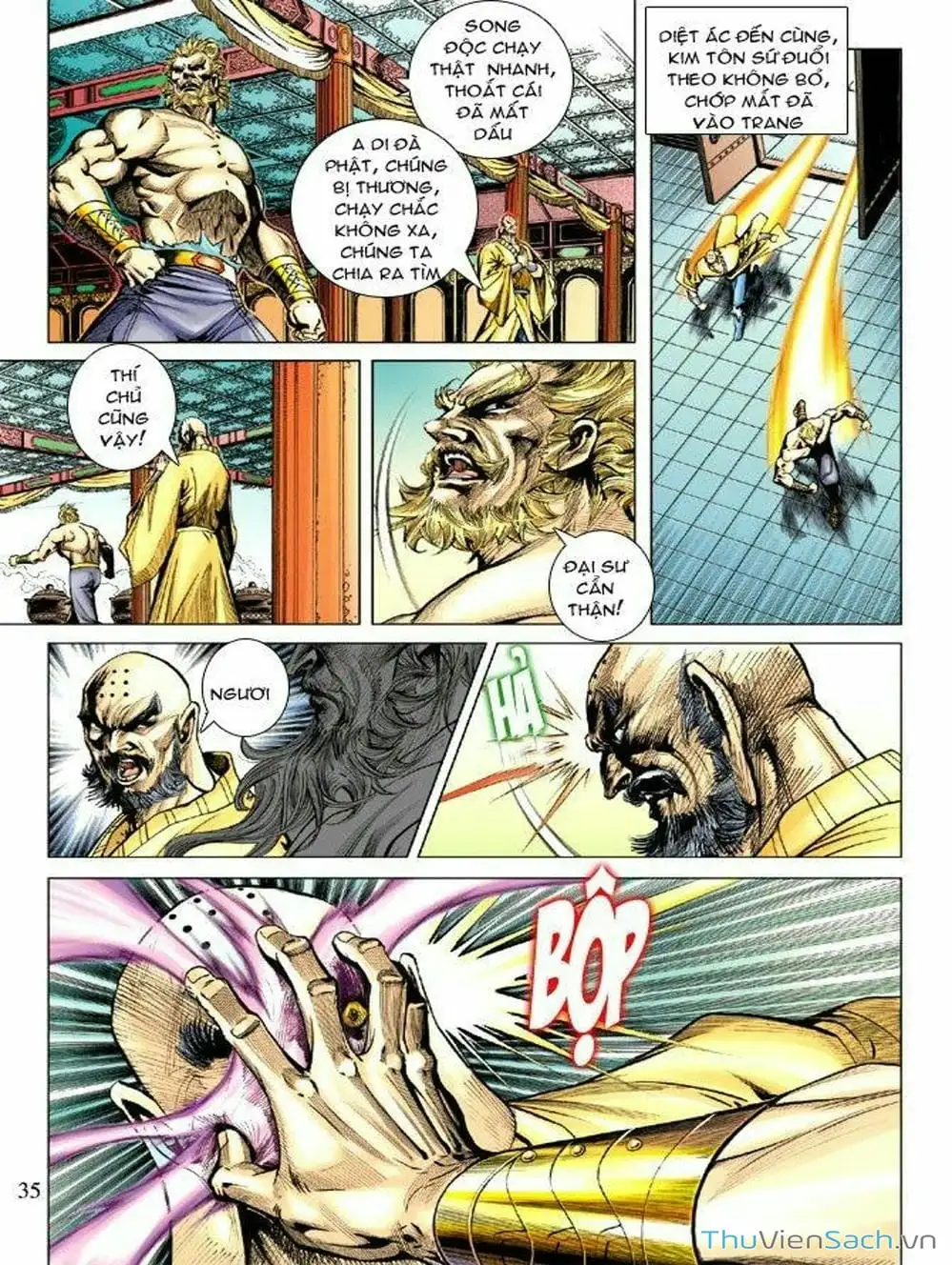 Truyện Tranh Thiên Tử Truyền Kỳ: Như Lai Thần Chưởng trang 2