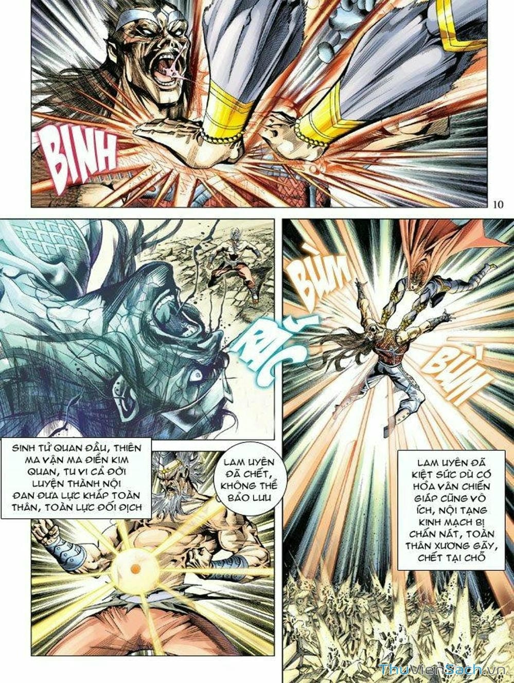 Truyện Tranh Thiên Tử Truyền Kỳ: Như Lai Thần Chưởng trang 2