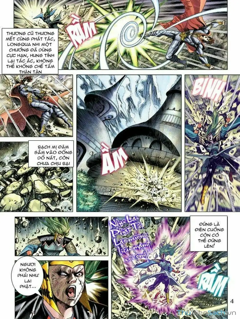 Truyện Tranh Thiên Tử Truyền Kỳ: Như Lai Thần Chưởng trang 2