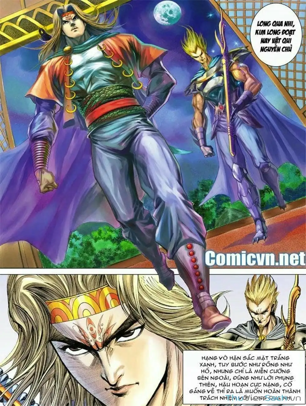 Truyện Tranh Thiên Tử Truyền Kỳ: Như Lai Thần Chưởng trang 2