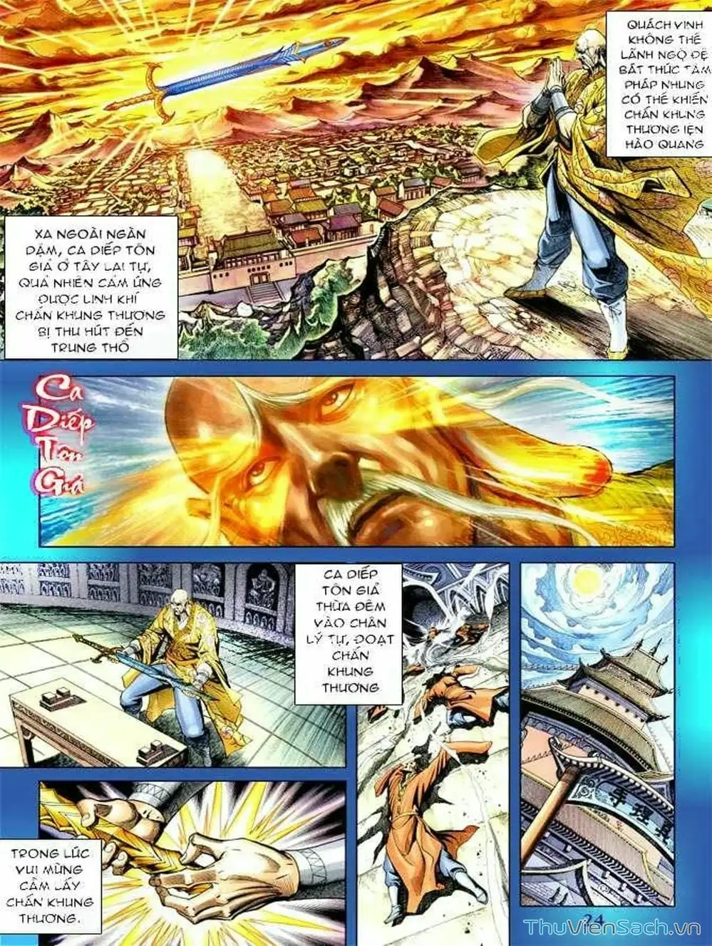 Truyện Tranh Thiên Tử Truyền Kỳ: Như Lai Thần Chưởng trang 2