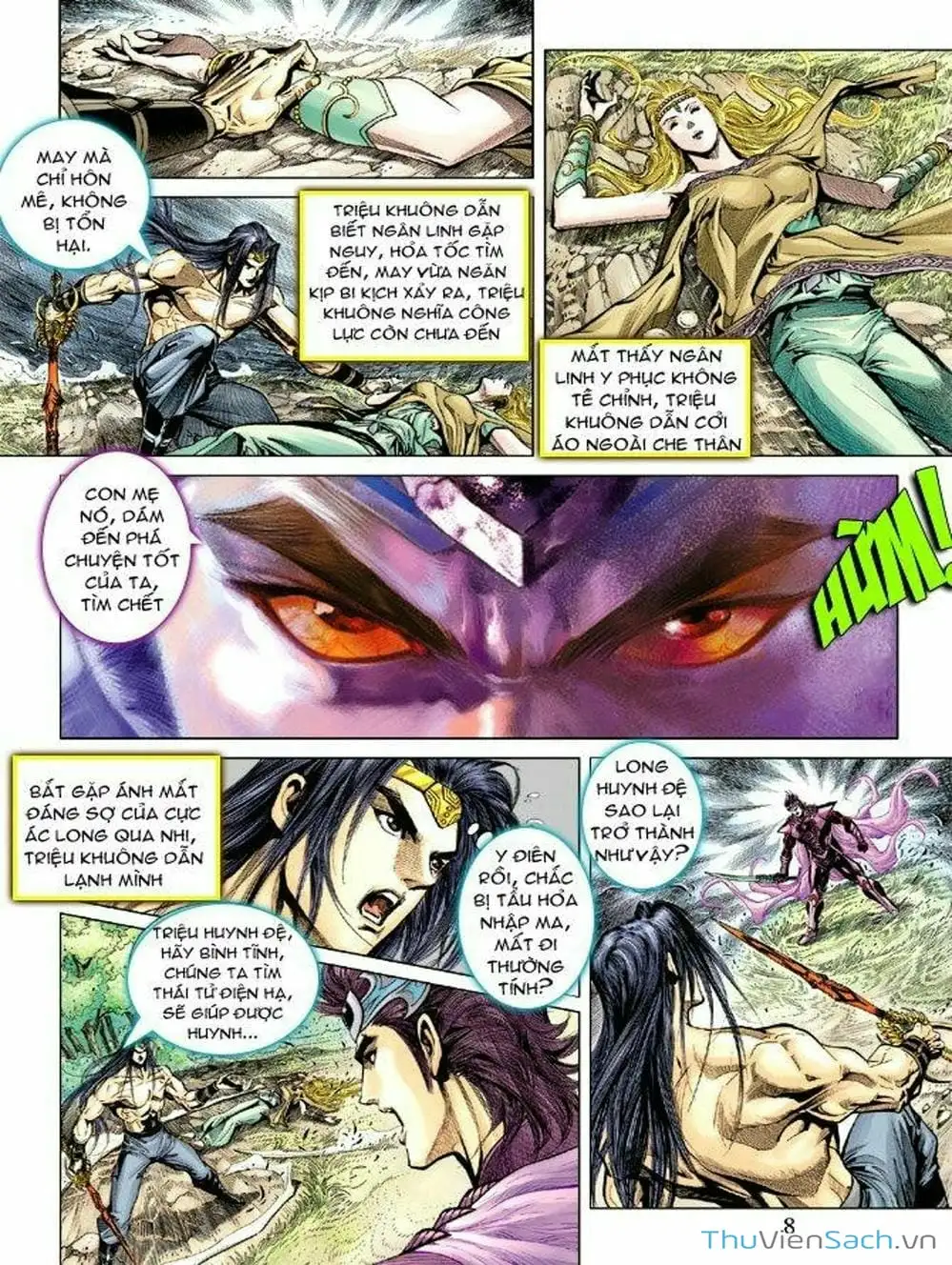 Truyện Tranh Thiên Tử Truyền Kỳ: Như Lai Thần Chưởng trang 2