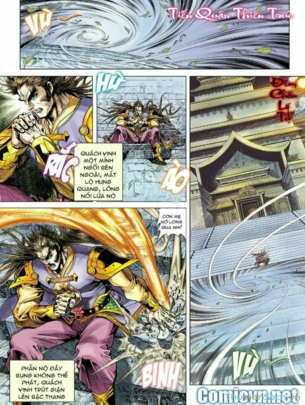 Truyện Tranh Thiên Tử Truyền Kỳ: Như Lai Thần Chưởng trang 2