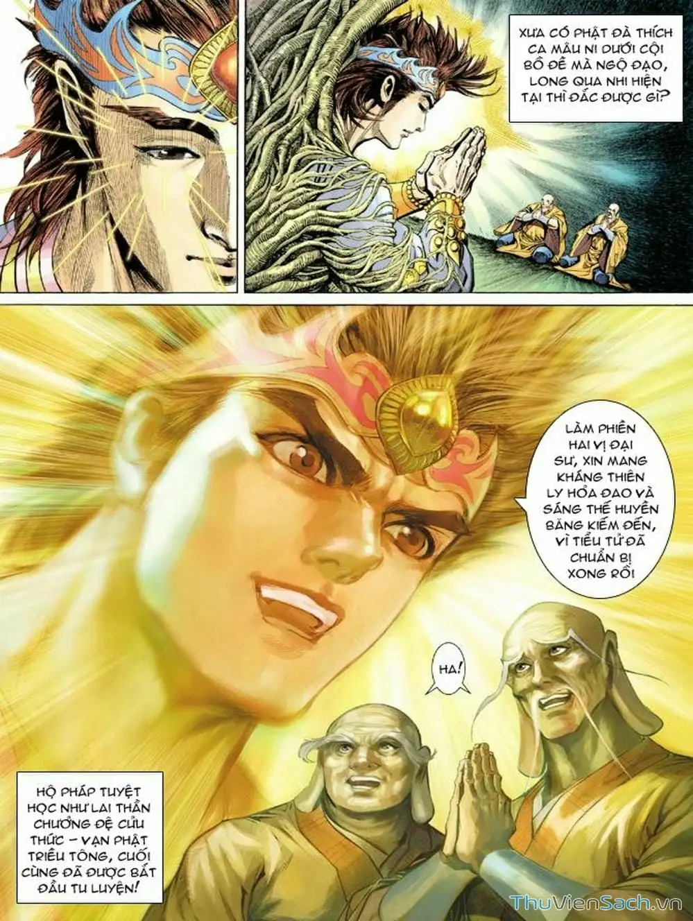 Truyện Tranh Thiên Tử Truyền Kỳ: Như Lai Thần Chưởng trang 2