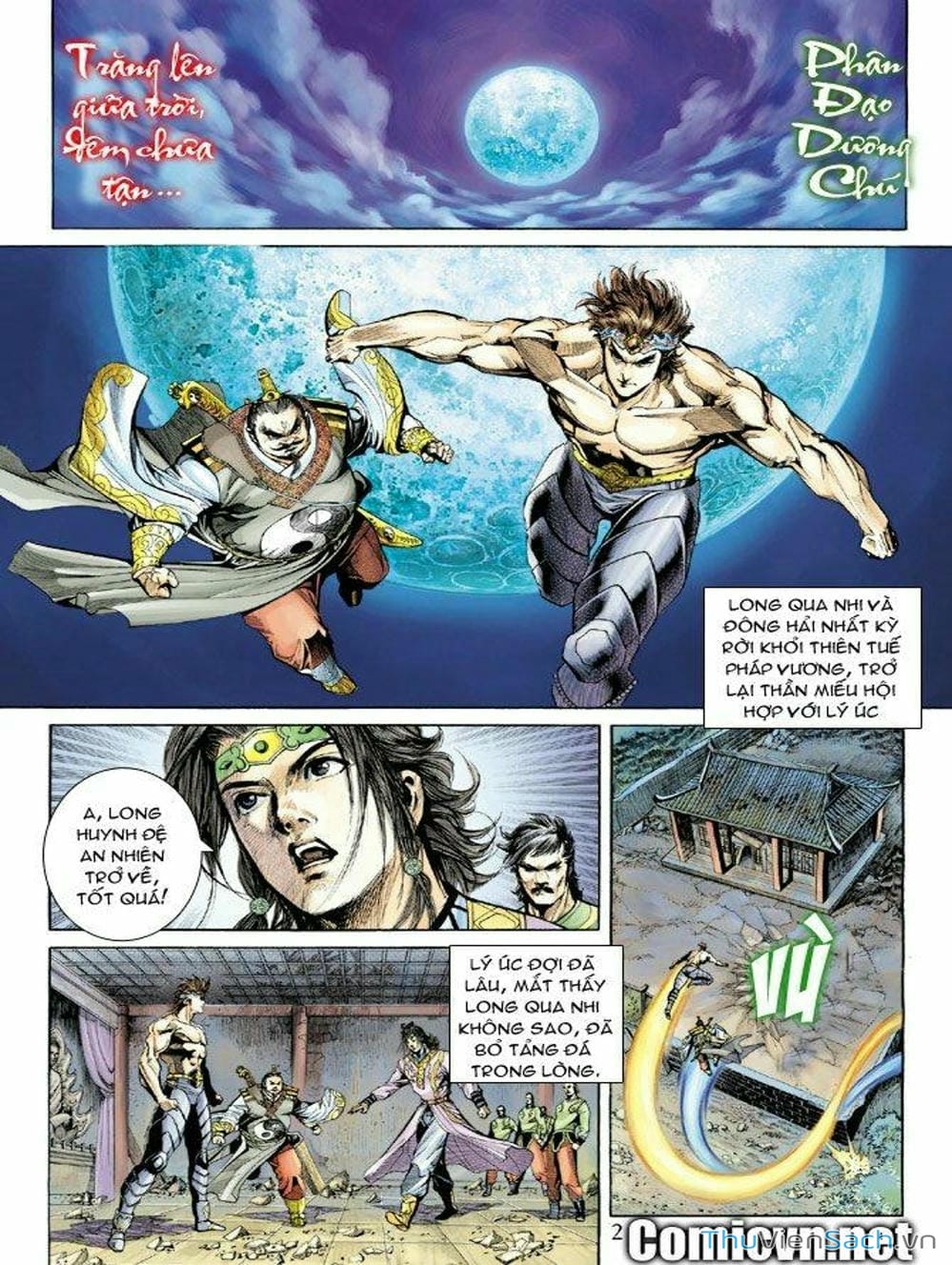 Truyện Tranh Thiên Tử Truyền Kỳ: Như Lai Thần Chưởng trang 2