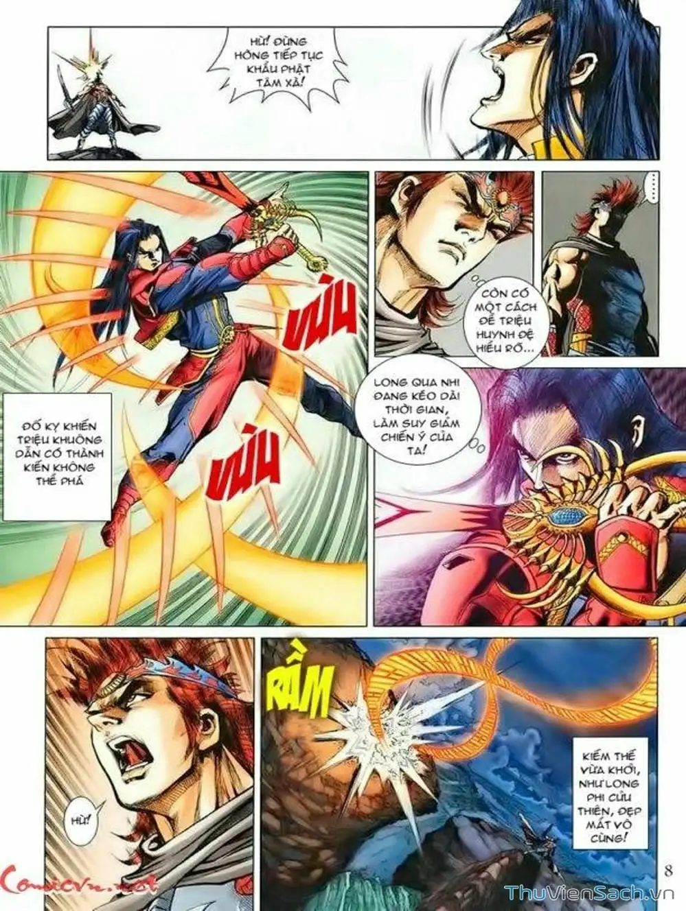 Truyện Tranh Thiên Tử Truyền Kỳ: Như Lai Thần Chưởng trang 2