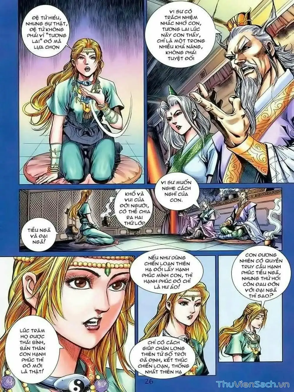 Truyện Tranh Thiên Tử Truyền Kỳ: Như Lai Thần Chưởng trang 2