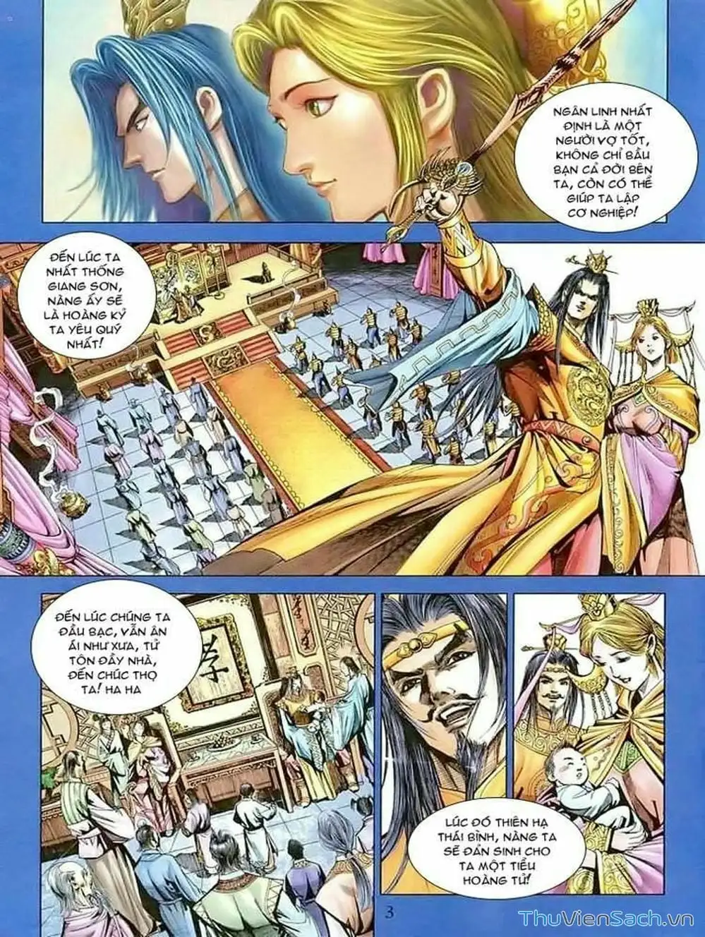 Truyện Tranh Thiên Tử Truyền Kỳ: Như Lai Thần Chưởng trang 2