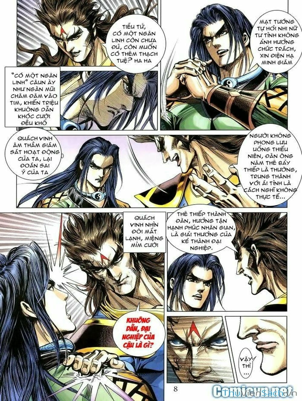 Truyện Tranh Thiên Tử Truyền Kỳ: Như Lai Thần Chưởng trang 2