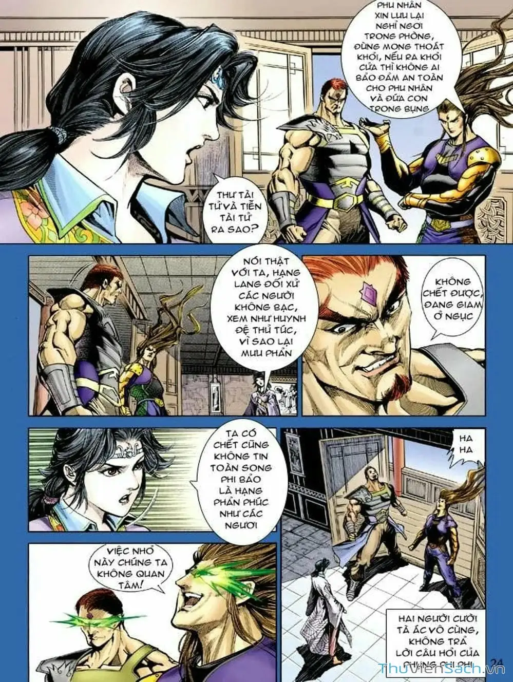 Truyện Tranh Thiên Tử Truyền Kỳ: Như Lai Thần Chưởng trang 2