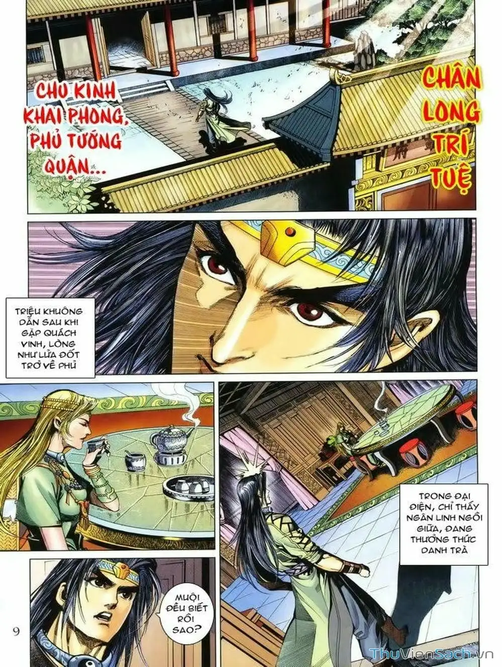 Truyện Tranh Thiên Tử Truyền Kỳ: Như Lai Thần Chưởng trang 2