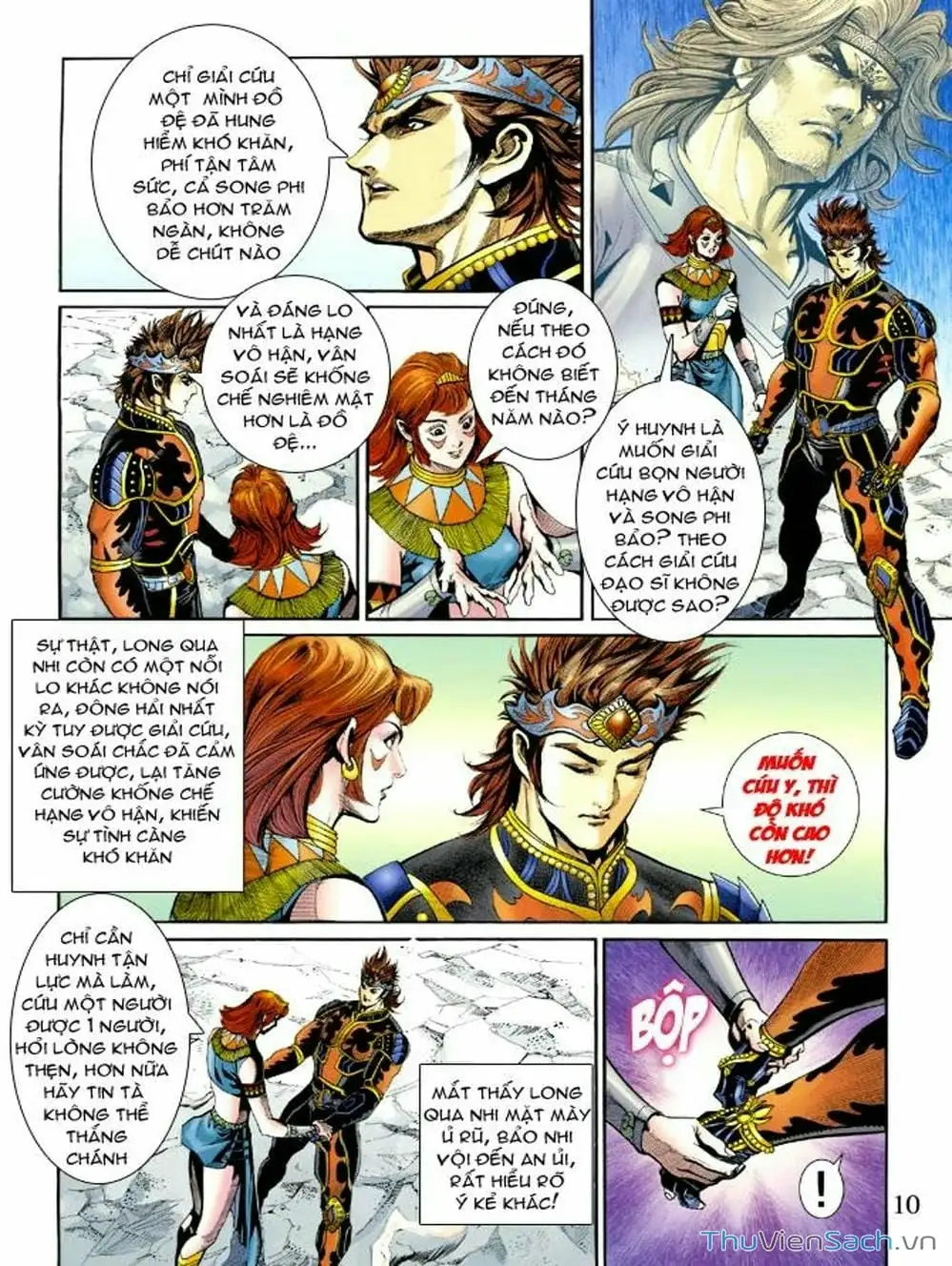 Truyện Tranh Thiên Tử Truyền Kỳ: Như Lai Thần Chưởng trang 2