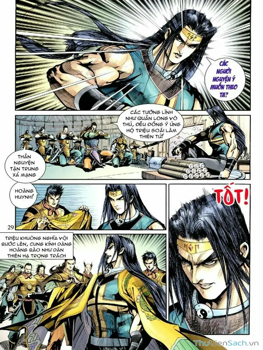 Truyện Tranh Thiên Tử Truyền Kỳ: Như Lai Thần Chưởng trang 2