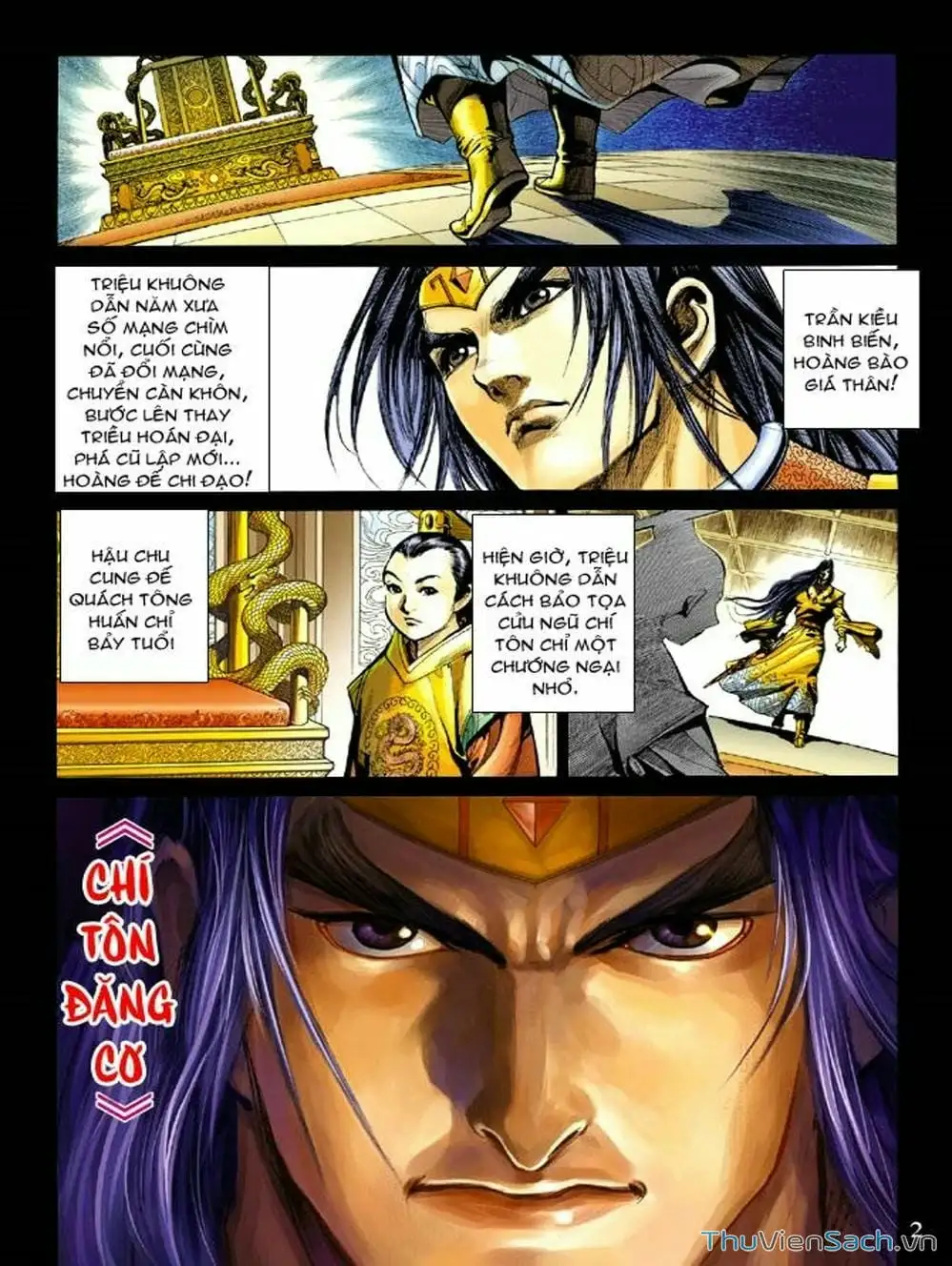 Truyện Tranh Thiên Tử Truyền Kỳ: Như Lai Thần Chưởng trang 2