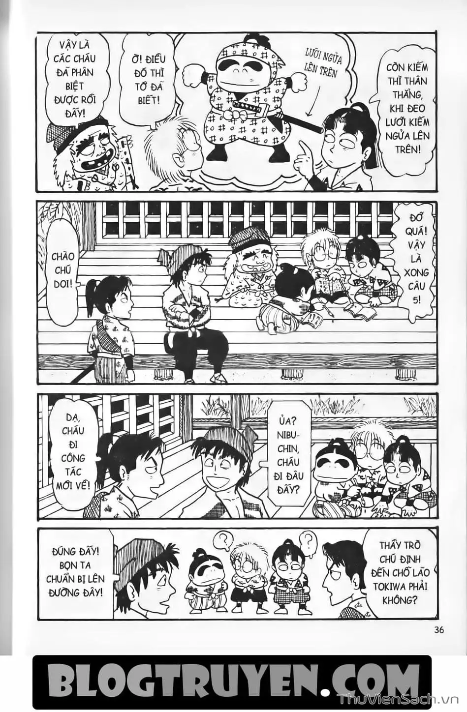 Truyện Tranh Ninja Loạn Thị trang 4