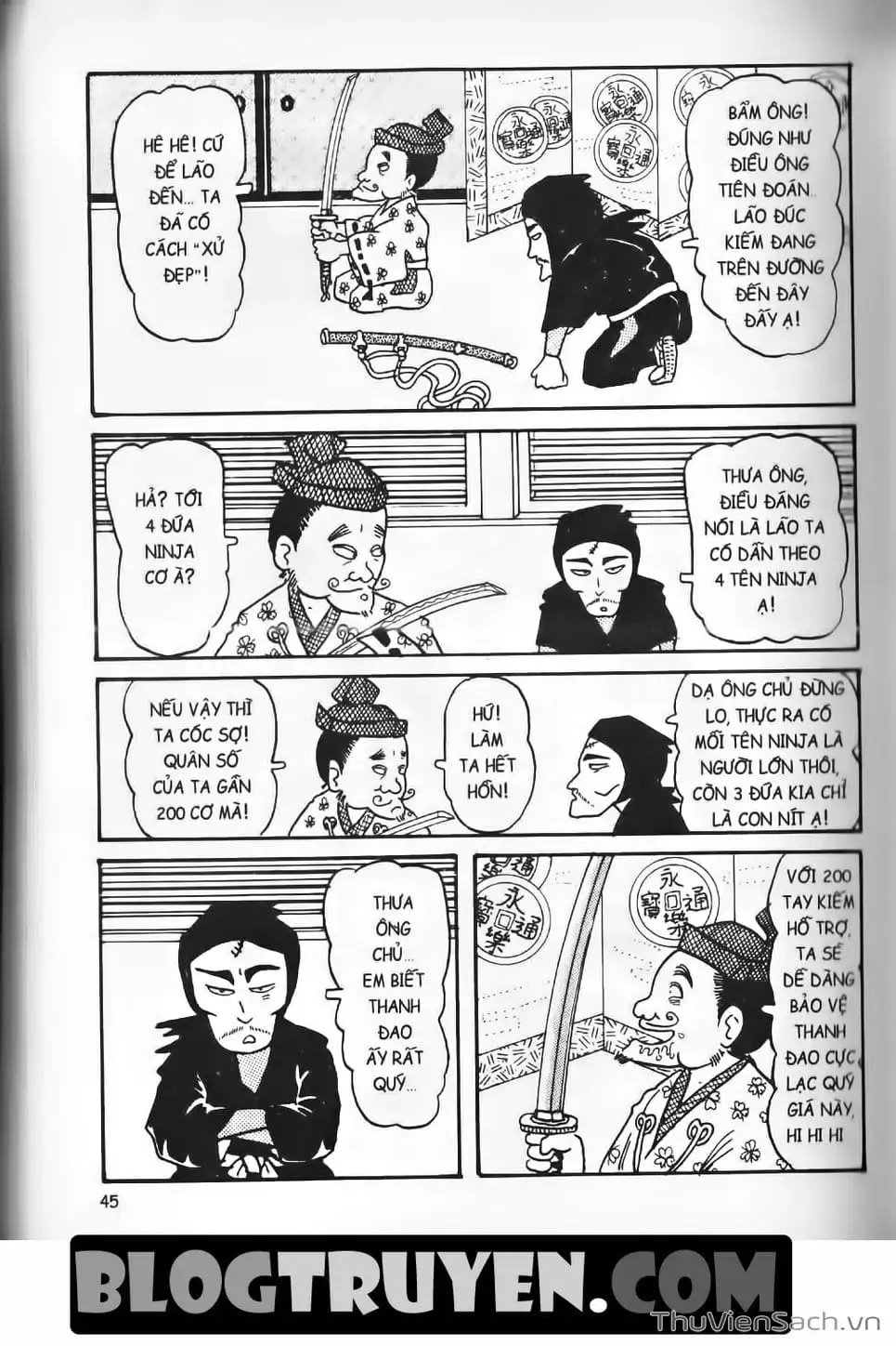 Truyện Tranh Ninja Loạn Thị trang 4
