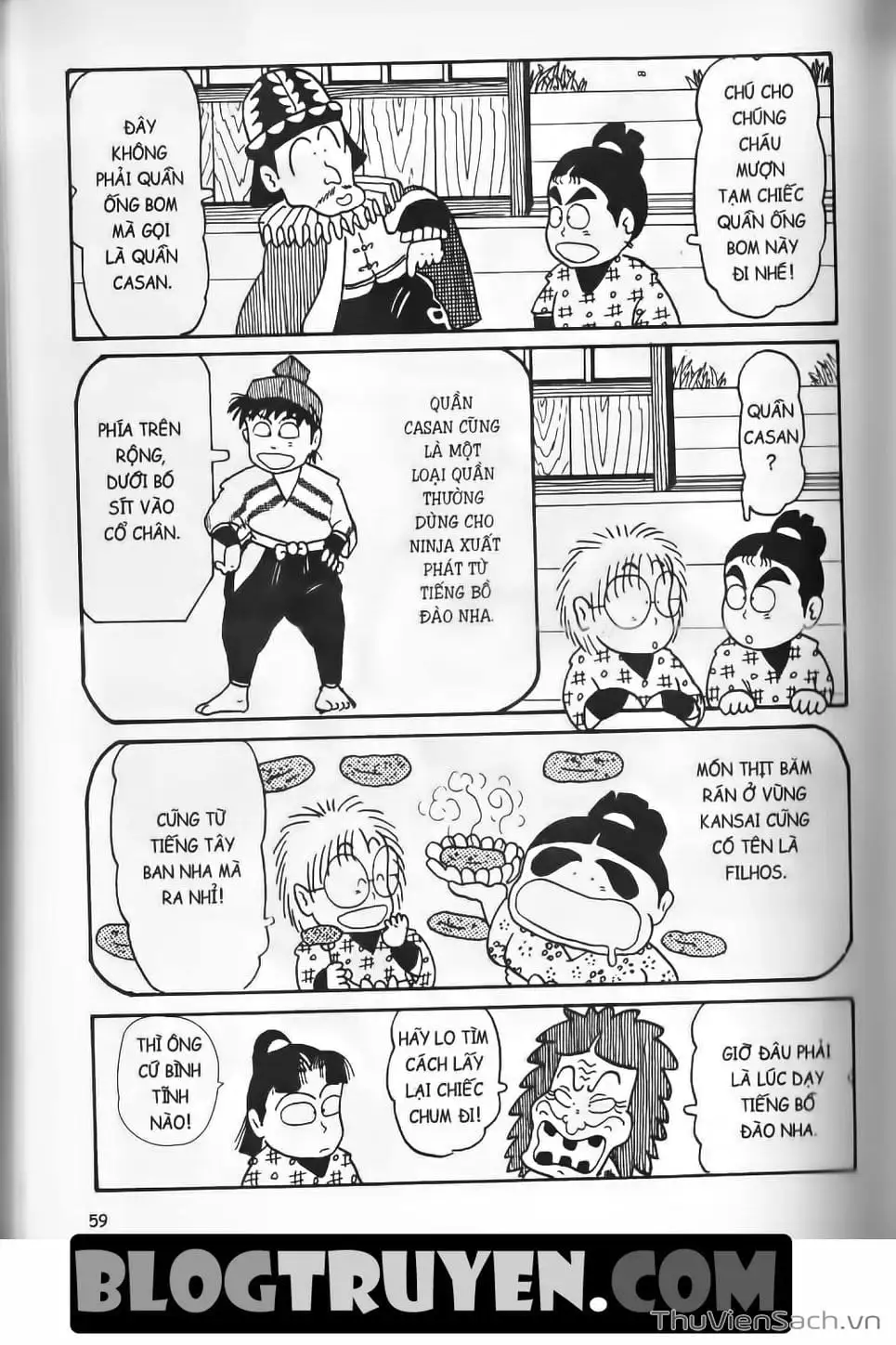 Truyện Tranh Ninja Loạn Thị trang 4