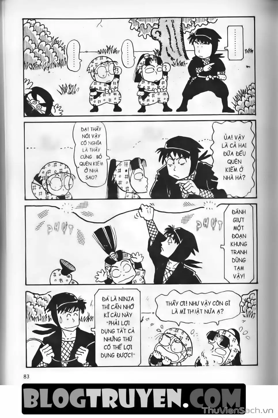 Truyện Tranh Ninja Loạn Thị trang 4