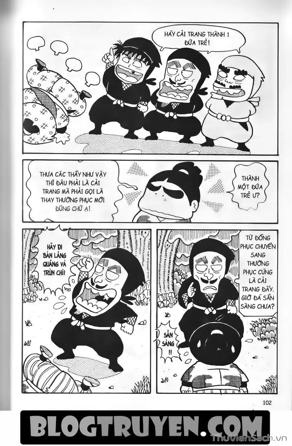 Truyện Tranh Ninja Loạn Thị trang 4