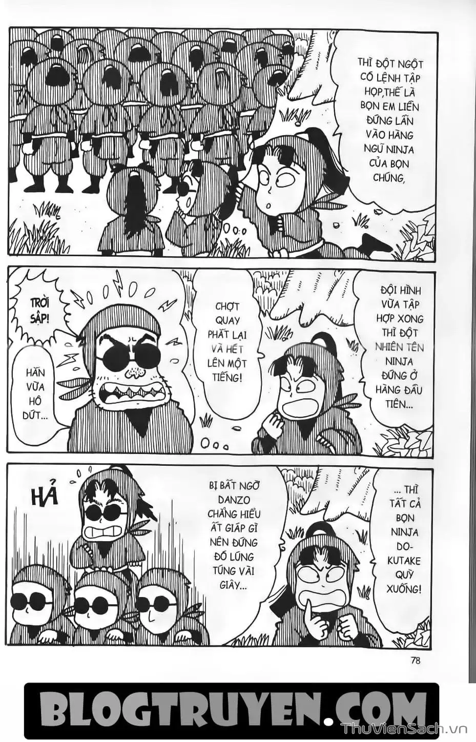 Truyện Tranh Ninja Loạn Thị trang 4