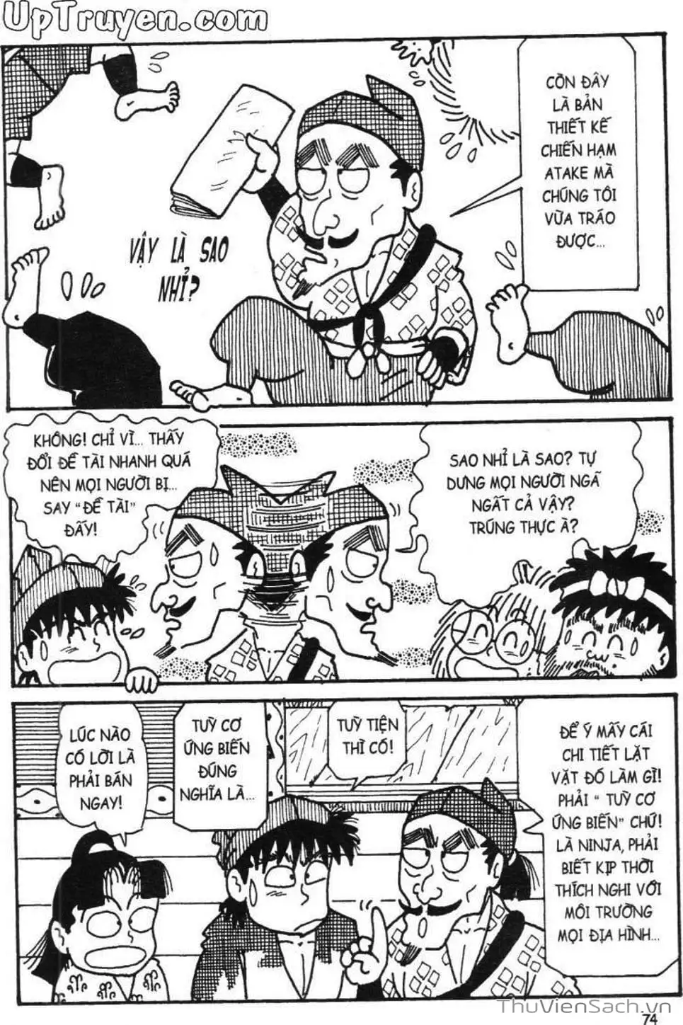 Truyện Tranh Ninja Loạn Thị trang 4