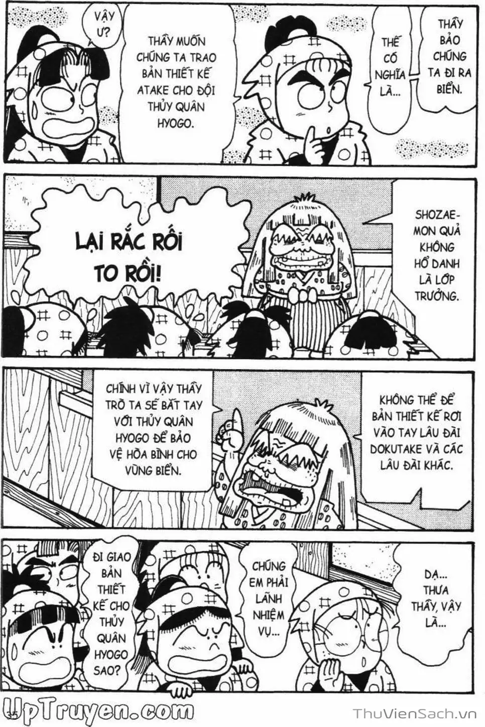 Truyện Tranh Ninja Loạn Thị trang 4