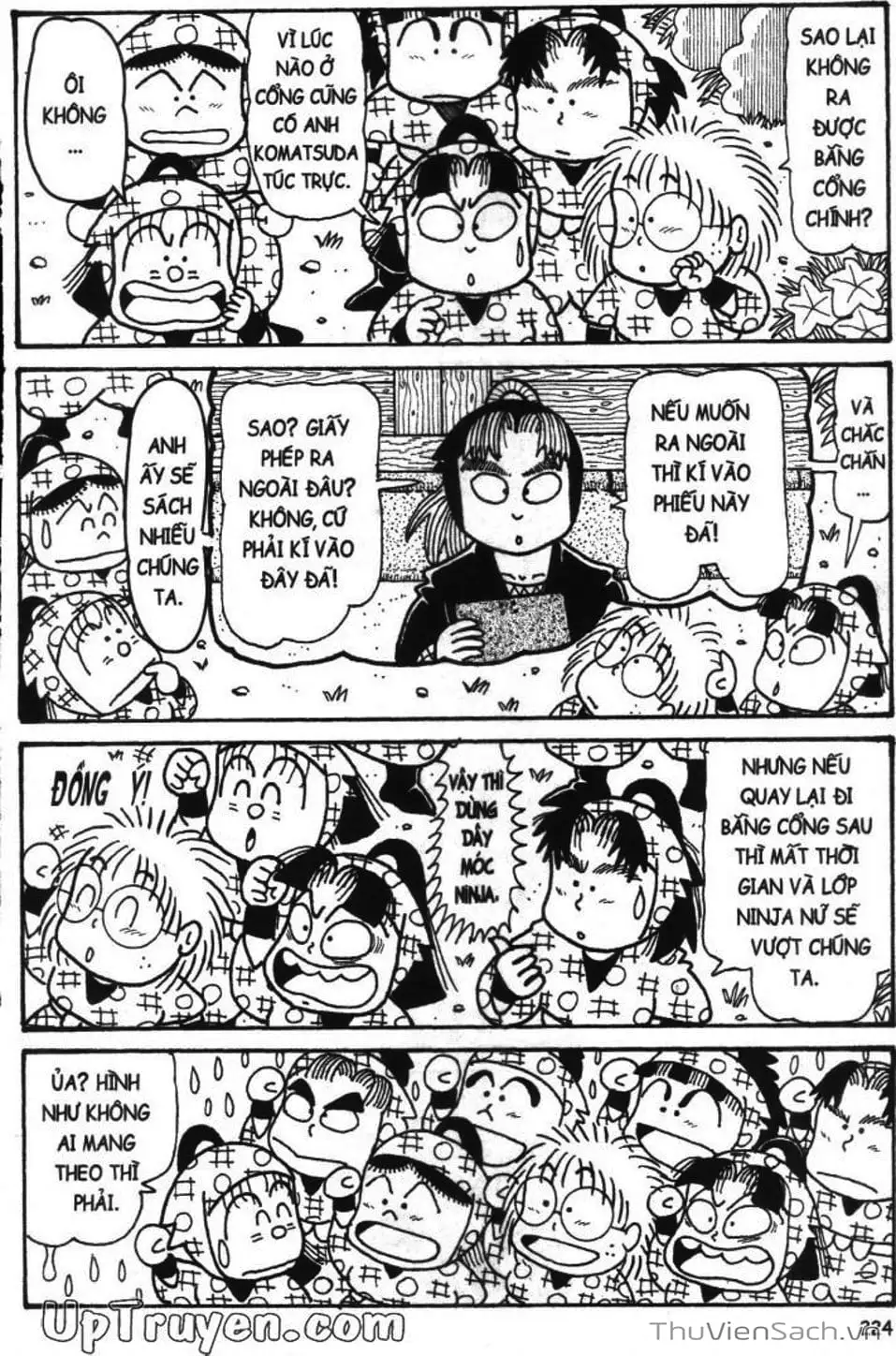 Truyện Tranh Ninja Loạn Thị trang 4