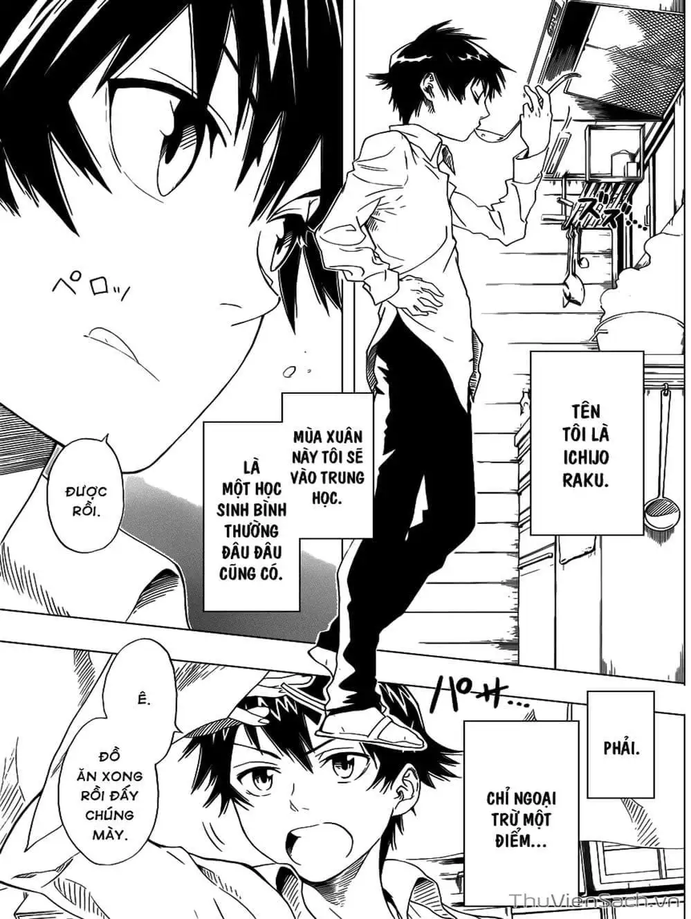 Truyện Tranh Tình Yêu Giả Tạo - Nisekoi trang 8