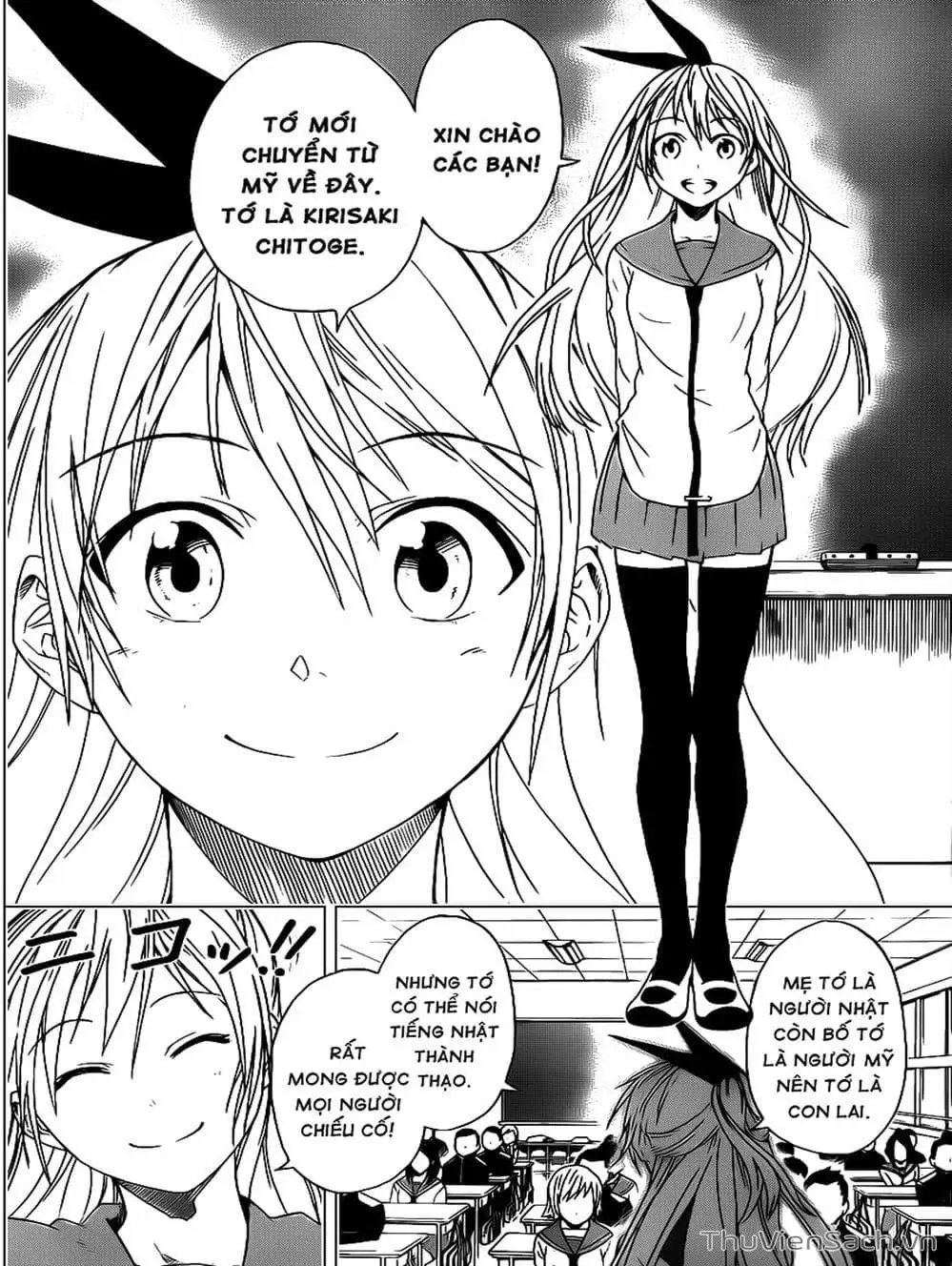 Truyện Tranh Tình Yêu Giả Tạo - Nisekoi trang 8