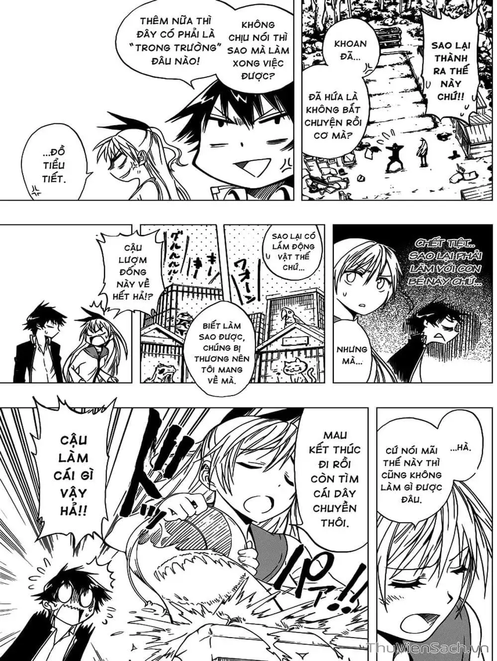 Truyện Tranh Tình Yêu Giả Tạo - Nisekoi trang 8