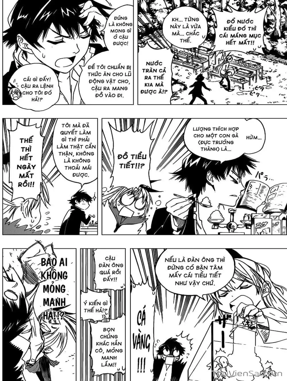 Truyện Tranh Tình Yêu Giả Tạo - Nisekoi trang 8