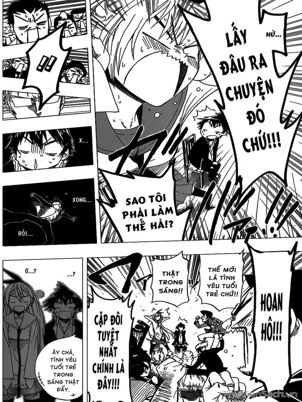 Truyện Tranh Tình Yêu Giả Tạo - Nisekoi trang 8