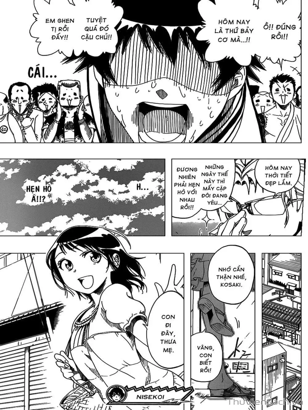 Truyện Tranh Tình Yêu Giả Tạo - Nisekoi trang 8