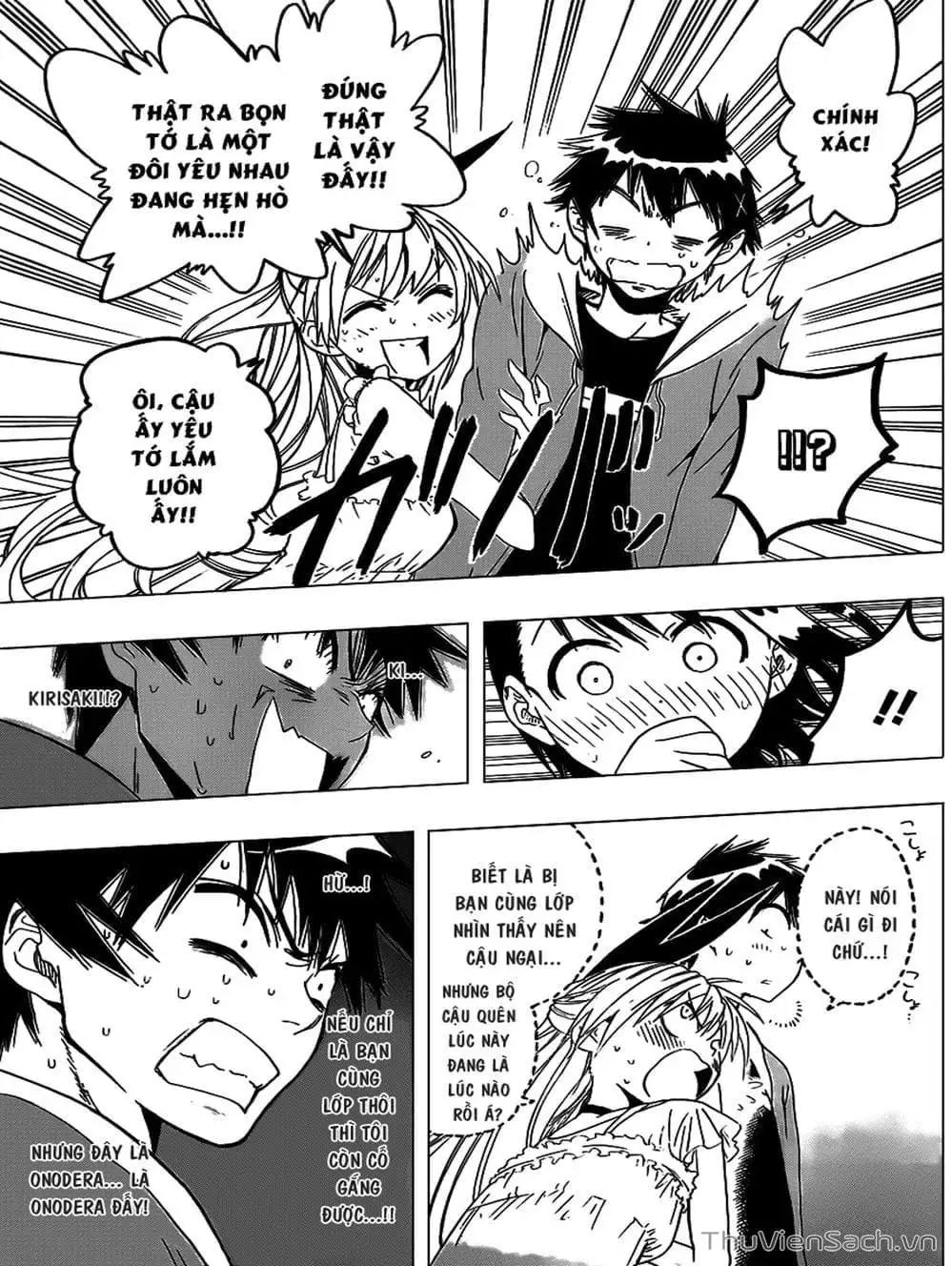 Truyện Tranh Tình Yêu Giả Tạo - Nisekoi trang 8