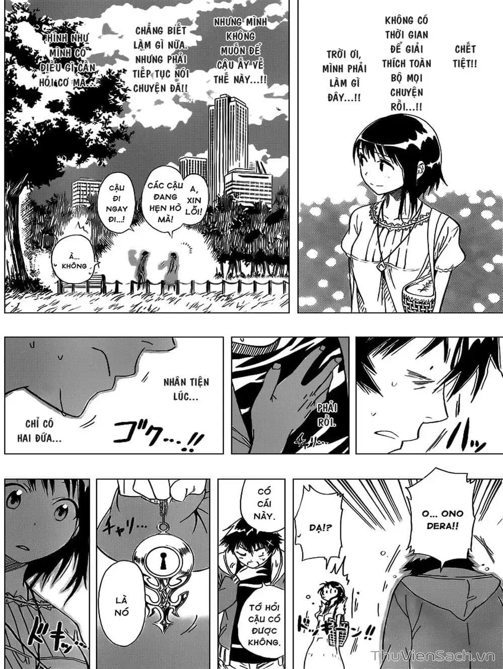 Truyện Tranh Tình Yêu Giả Tạo - Nisekoi trang 8