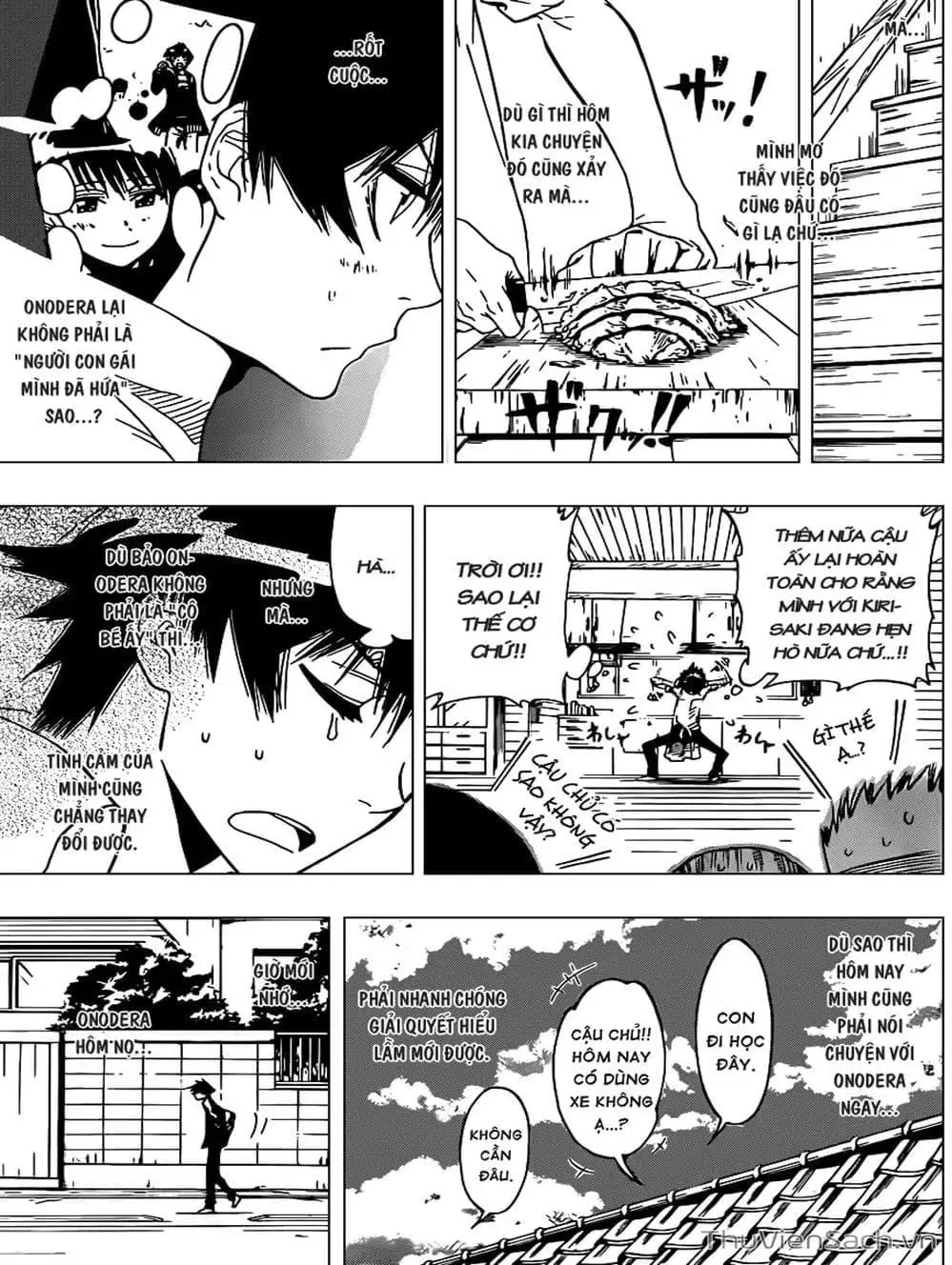 Truyện Tranh Tình Yêu Giả Tạo - Nisekoi trang 8