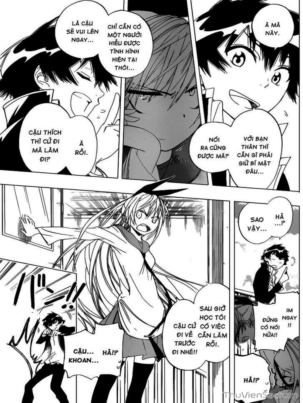 Truyện Tranh Tình Yêu Giả Tạo - Nisekoi trang 157