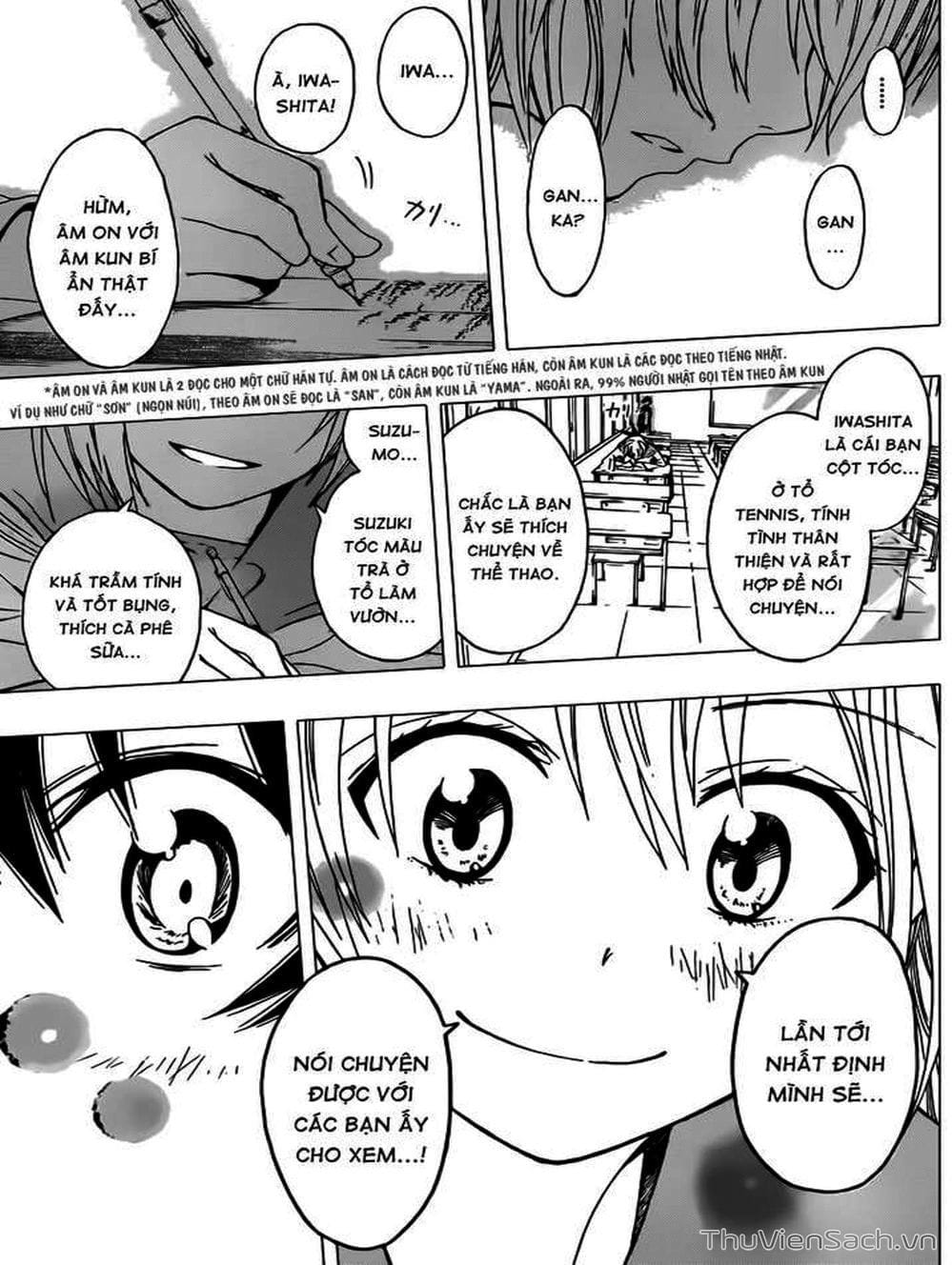 Truyện Tranh Tình Yêu Giả Tạo - Nisekoi trang 8