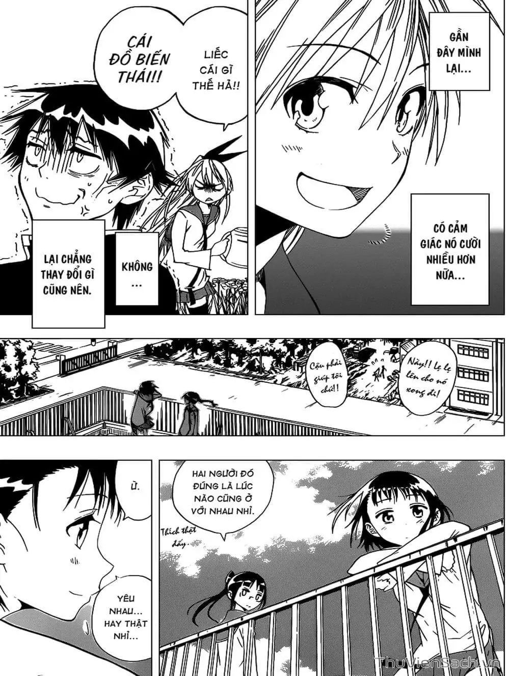 Truyện Tranh Tình Yêu Giả Tạo - Nisekoi trang 8