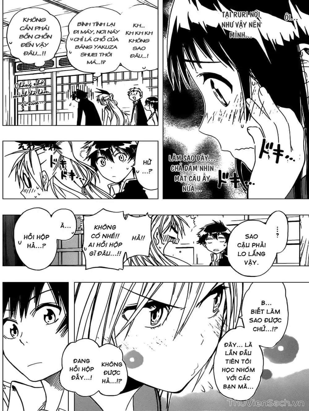 Truyện Tranh Tình Yêu Giả Tạo - Nisekoi trang 8