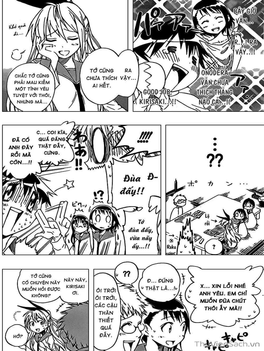 Truyện Tranh Tình Yêu Giả Tạo - Nisekoi trang 8