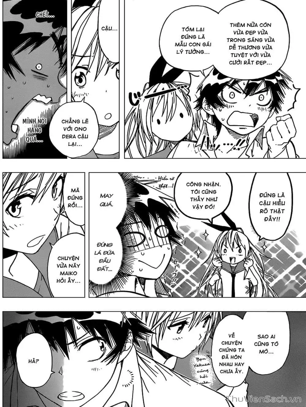 Truyện Tranh Tình Yêu Giả Tạo - Nisekoi trang 8
