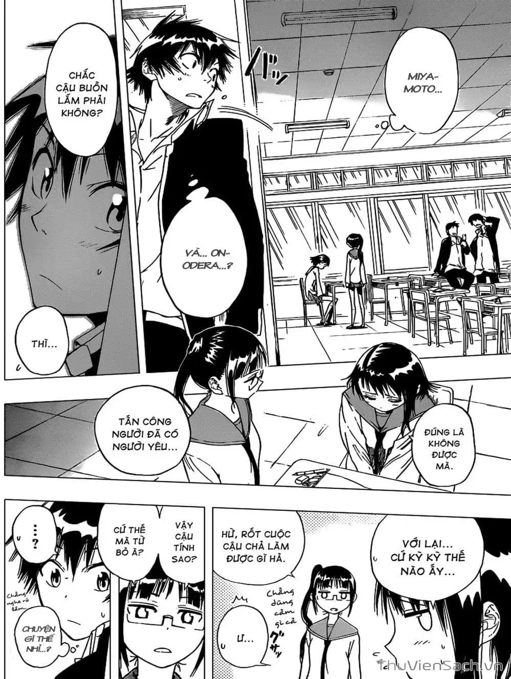 Truyện Tranh Tình Yêu Giả Tạo - Nisekoi trang 8
