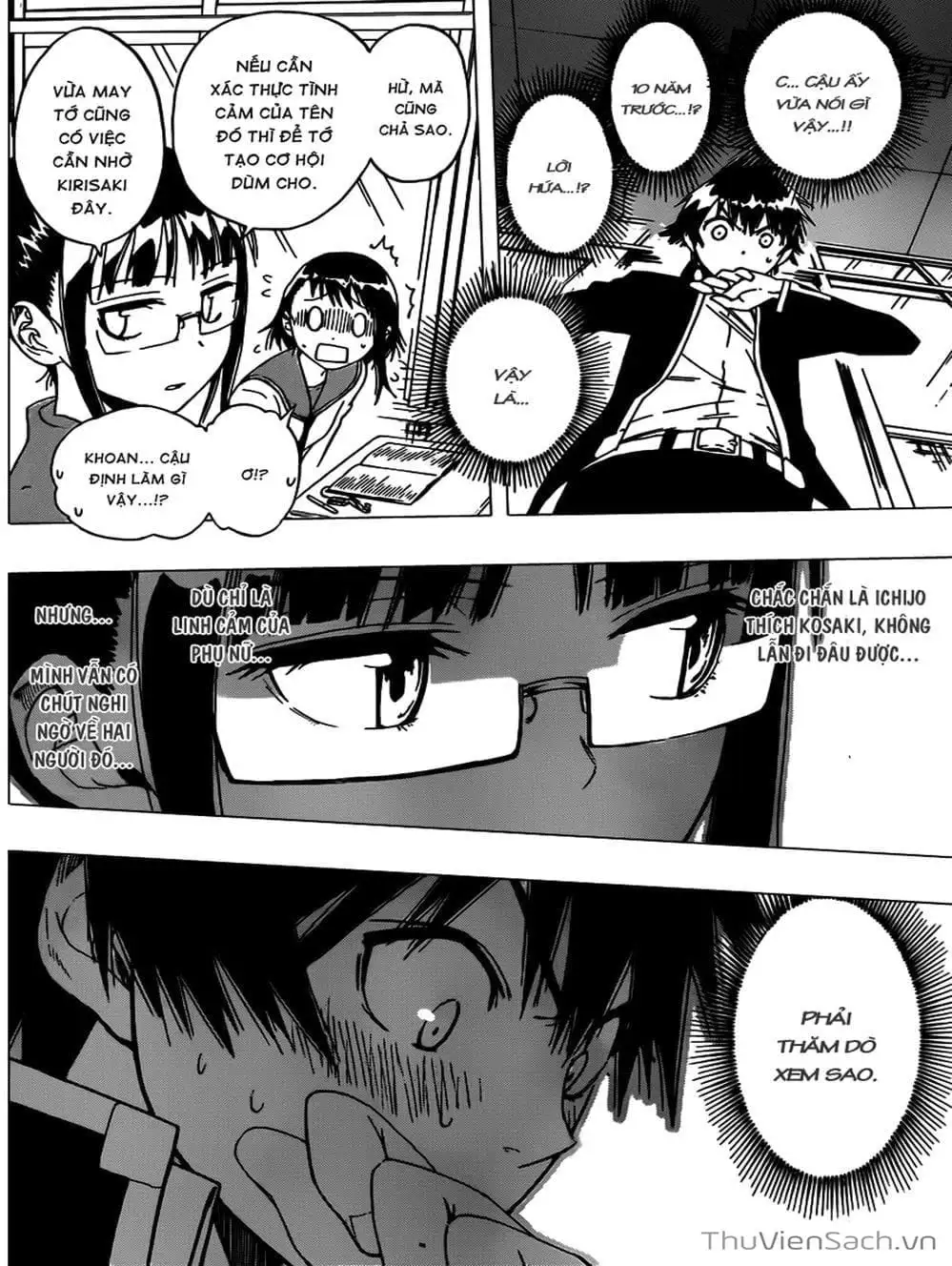 Truyện Tranh Tình Yêu Giả Tạo - Nisekoi trang 8