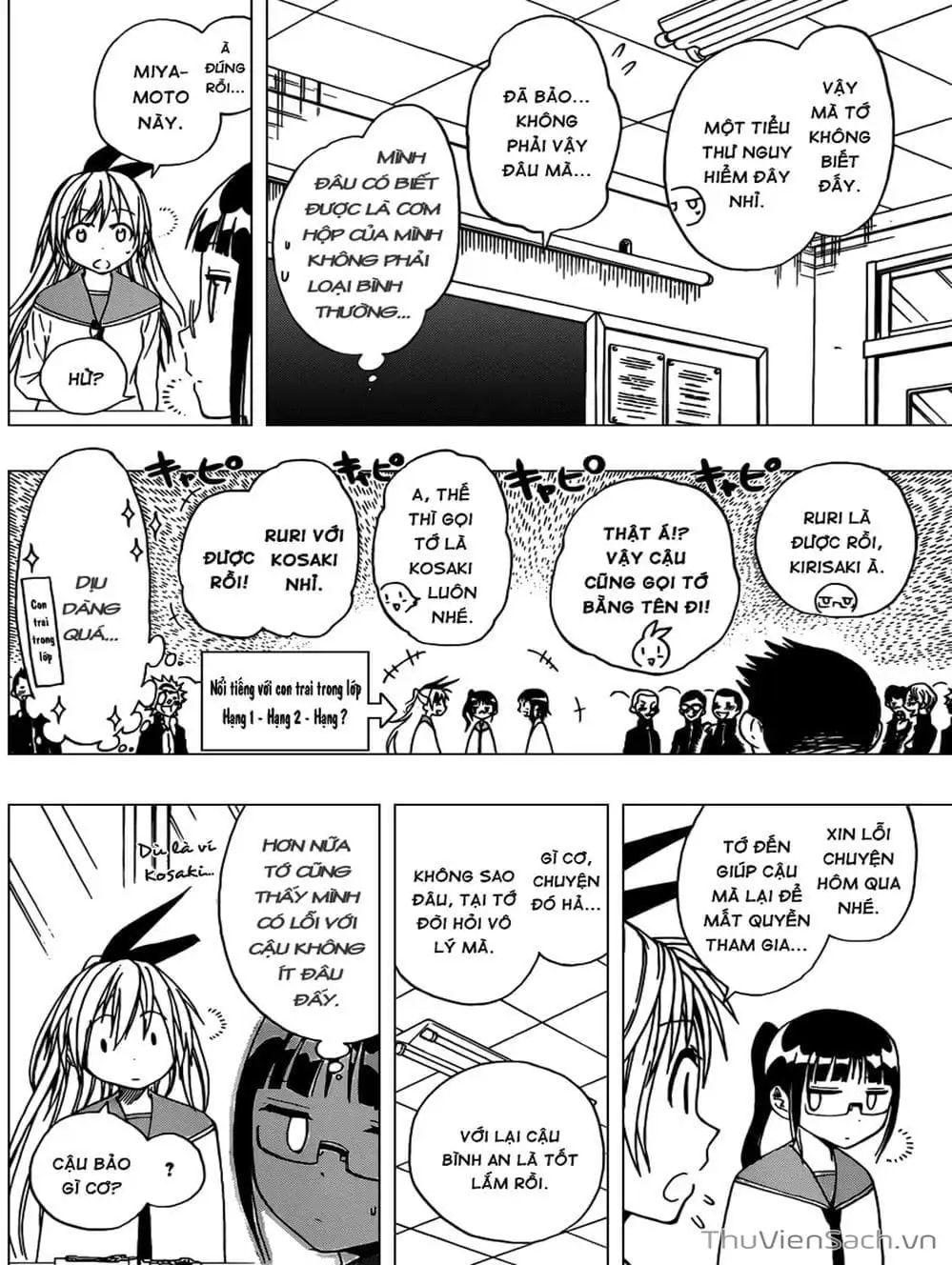 Truyện Tranh Tình Yêu Giả Tạo - Nisekoi trang 8