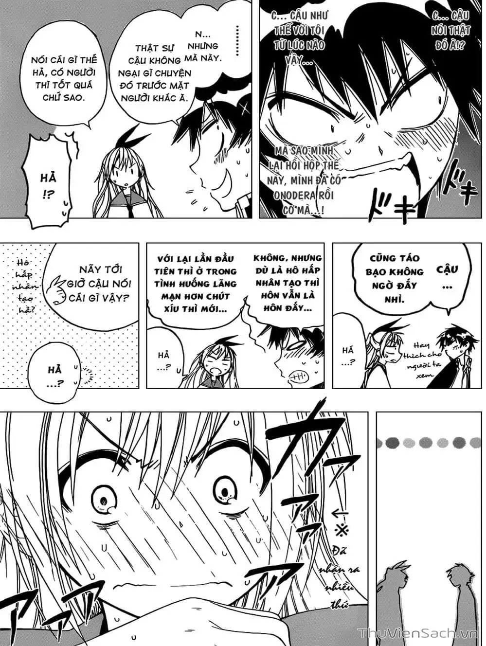 Truyện Tranh Tình Yêu Giả Tạo - Nisekoi trang 8