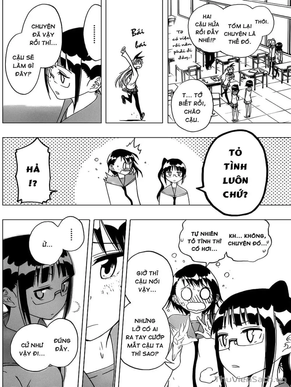 Truyện Tranh Tình Yêu Giả Tạo - Nisekoi trang 8